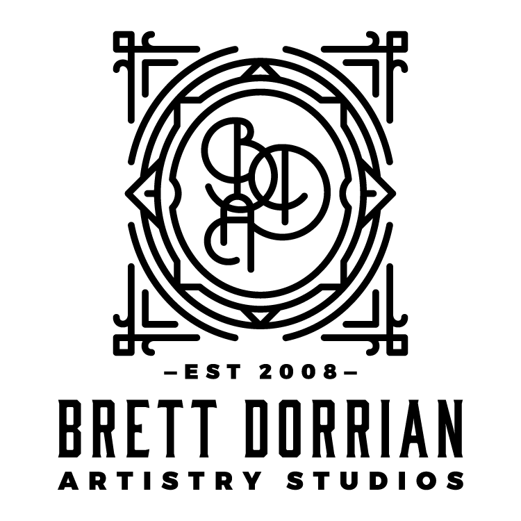 Brett Dorrian Artistry Studio Logo