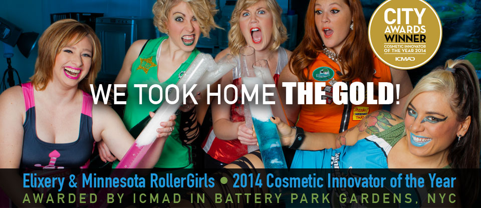 The Elixery and The Minnesota Roller Girls win Cosmetic Innovators of the Year